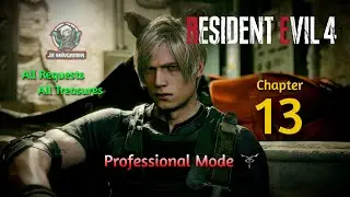 Resident Evil 4 Remake | Professional | Chapter 13 : Regenerador Lab & Ashley Rescue Mission | 60FPS