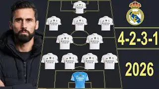 🔥 REAL MADRID PREDICTED LINEUP (4-2-3-1) UNDER ALVARO ARBELOA