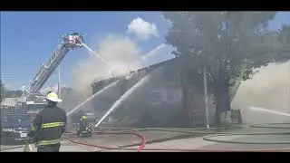 4 Alarm Fire 1094 Main Street With WFD and Udizzy1969