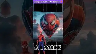 #avengers but hot air balloon#