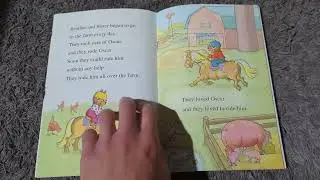 Reading The Berenstain Bears And The Shaggy Little Pony book