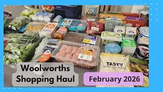 Woolworths Weekly Shopping Haul - 3 February 2026