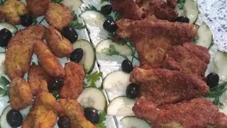 دجاج مقلي بالشابلور المثبل كيجي بنين ومقرمشغزال 👌💯