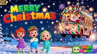 Рождественские песни для детей от Wheels On The Bus 2025 🎅 Jingle Bells & Santa Dance