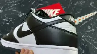 1:1 Highest Version NK-Dunk Low Black White