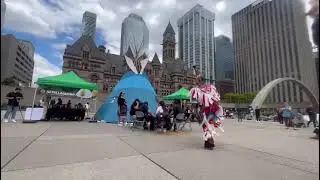 Canadian native,s dance in festival 2022 at Nathan philip square