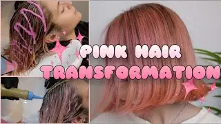 Pink Hair Transition Tutorial