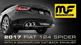 [Hear the Sound] 2017- 2020 Fiat 124 Spider Magnaflow Cat-Back Exhaust System [Part #19348]