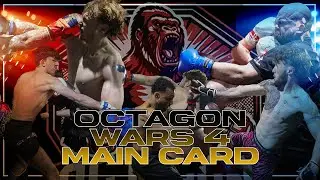 OCTAGON WARS 4 - MAIN CARD ALL FIGHTS!!