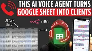 Build a Voice AI Agent Appointment Setter in Under 30 Minutes (n8n + retell + Google Sheets)