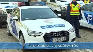Szegedi Hírek Fiatalodnak a rendőrautók 2017.12.19.