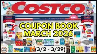 🚨*NEW* MARCH 2026 Costco Coupon Book Preview (3/2-3/29)🔥Clorox, Poppi, Premier Protein, Nescafe, IV!