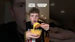 Eating food that I see on my for you page for the whole day!