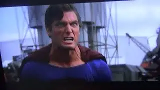 SUPERMAN 3 ;Evil Superman gets drunk & fights his twin Clark Kent