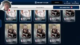 NBA LIVE MOBILE | AWESOME PACK OPENING | PRO PACKS ARE LIT!!!