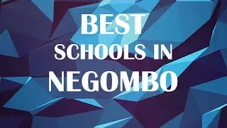Schools around Negombo, Sri Lanka