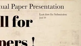 Call for online Paper Presentation Contest - JIT IEEE SB
