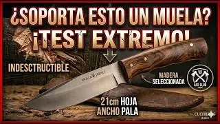 ¿QUE CUCHILLO MUELA COMRAR?: MUELA JABALÍ |PRUEBA DE BATONING.