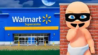 Baby BREAKS Into WALMART...