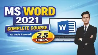 MS Word 2021 Complete Course in Urdu | All Tools Explained Step by Step | Hafiz Computer Academy