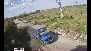 Moreno: Policía se enfrentó a los tiros con delincuentes por el robo de un camión con carne