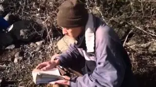 Jonathan Pipe reads from Anam Cara at Derrycarne Forest, Co. Leitrim