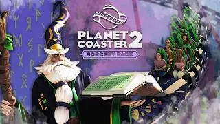 🧙 SORCERY PACK Full Overview | Planet Coaster 2! | Intamin Blitz, Flying Theater & SCENERY!