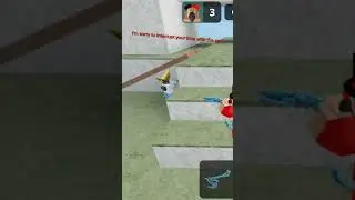 What is he DOING? Murderers vs sheriffs duels | #roblox #mvsd
