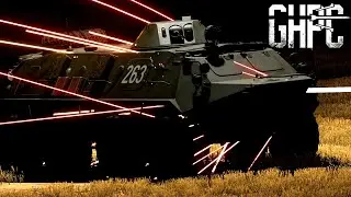 GHPC: Abrams Alley Night Operations 110% Lethality (No Commentary Gameplay)