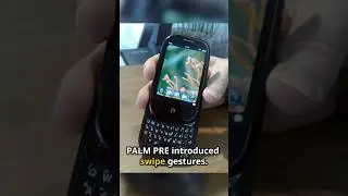 Palm Pre &mdash; The Phone That Predicted Modern Smartphones #techhistory #shorts #smartphone #technology