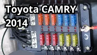 Fuse Box Diagram: Toyota CAMRY 2014. FuseFans.