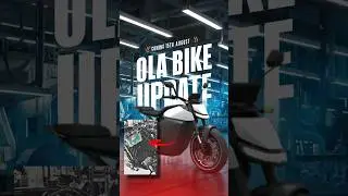 Ola electric motorcycle first teaser image 😱