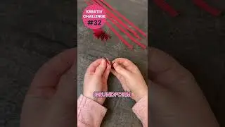 Kreativ-Challenge Nr. 32: Quilling Engel aus Papier basteln