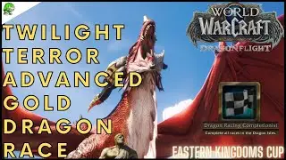 Dragonflight Twilight Terror Advanced Gold Dragon Race