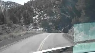 Westgard Pass, narrowest state highway I know of.