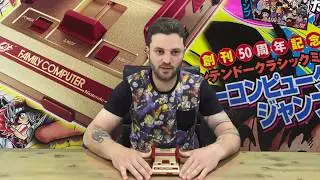 Ep 42 - Nintendo Classic Mini Famicom Shonen Jump 50th Anniversary Version Console Unboxing