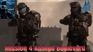 Halo 3 ODST Campaign Playthrough Mission 4 Kizingo Boulevard Halo MCC