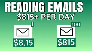 Earn Easy $800 Just READING EMAILS! ($8.15 Per Email) | Make Money Online