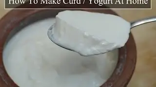 How to make Dahi or Curd at home - Thick curd recipe - Megha's Cooking Channel - Episode 105