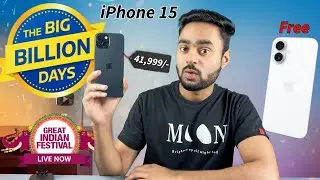 iPhone 15 at RS.42K🤯Flipkart BBD & Amazon Great Indian Sale !