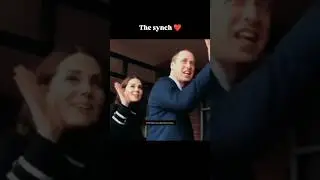 WATCH as the #PrinceofWales and #PrincessofWales synchronate #shorts