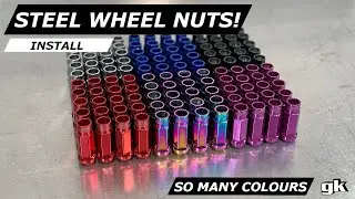 Gktech Wheel Lugs/Nuts - Install