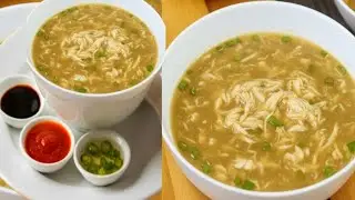 Simple And Easy Chicken soup l Chicken Fried Soup l New Winter Special Delicious Chicken soup 