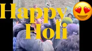 Celebrating Holi in Belgium | Desi Vibes, Colors & Fun in Europe 🇧🇪| Holi 2025