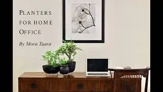Jazz up your Home Office with lovely planters
