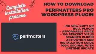 Perfmatters WordPress Plugin Download with License Key (Cheap & Activated)