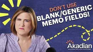 How To: Notes, Memos, and Description Fields - Money in - Let's Practice QBO: Nov 21, 2025