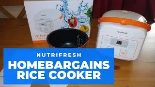 Nutrifresh: Compact Multifunction Rice Cooker - Unboxing and review