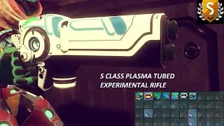 No Man's Sky - Plasma Tubed S Class White & Blue Experimental Rifle Multitool