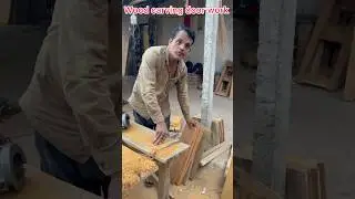 Wood carving door design!😱 #shortvideo #woodworking #woodcarving#jagannathjay #youtubeshorts#wood